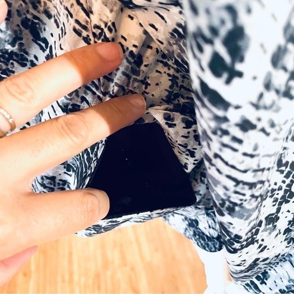 Victoria's Secret Pink Black/White Full Zip Hoodie Windbreaker Jacket Women's XS - Picture 7 of 11